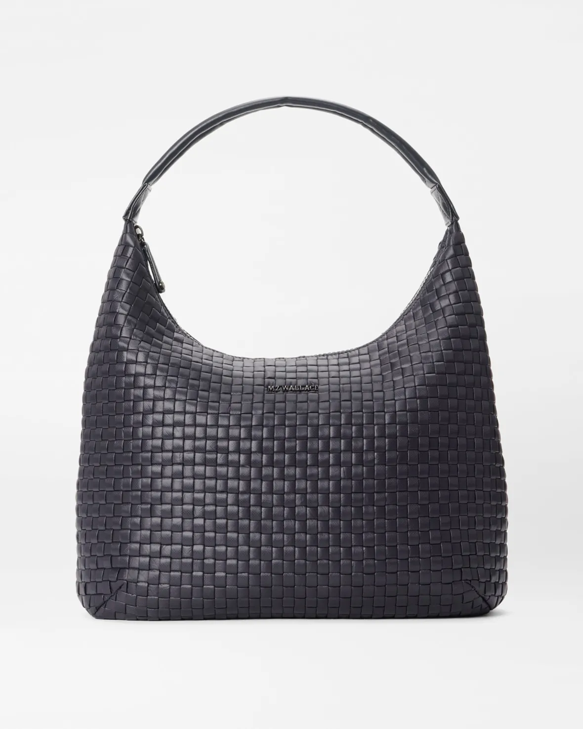 Shoulders<MZ Wallace Large Woven Shoulder Black