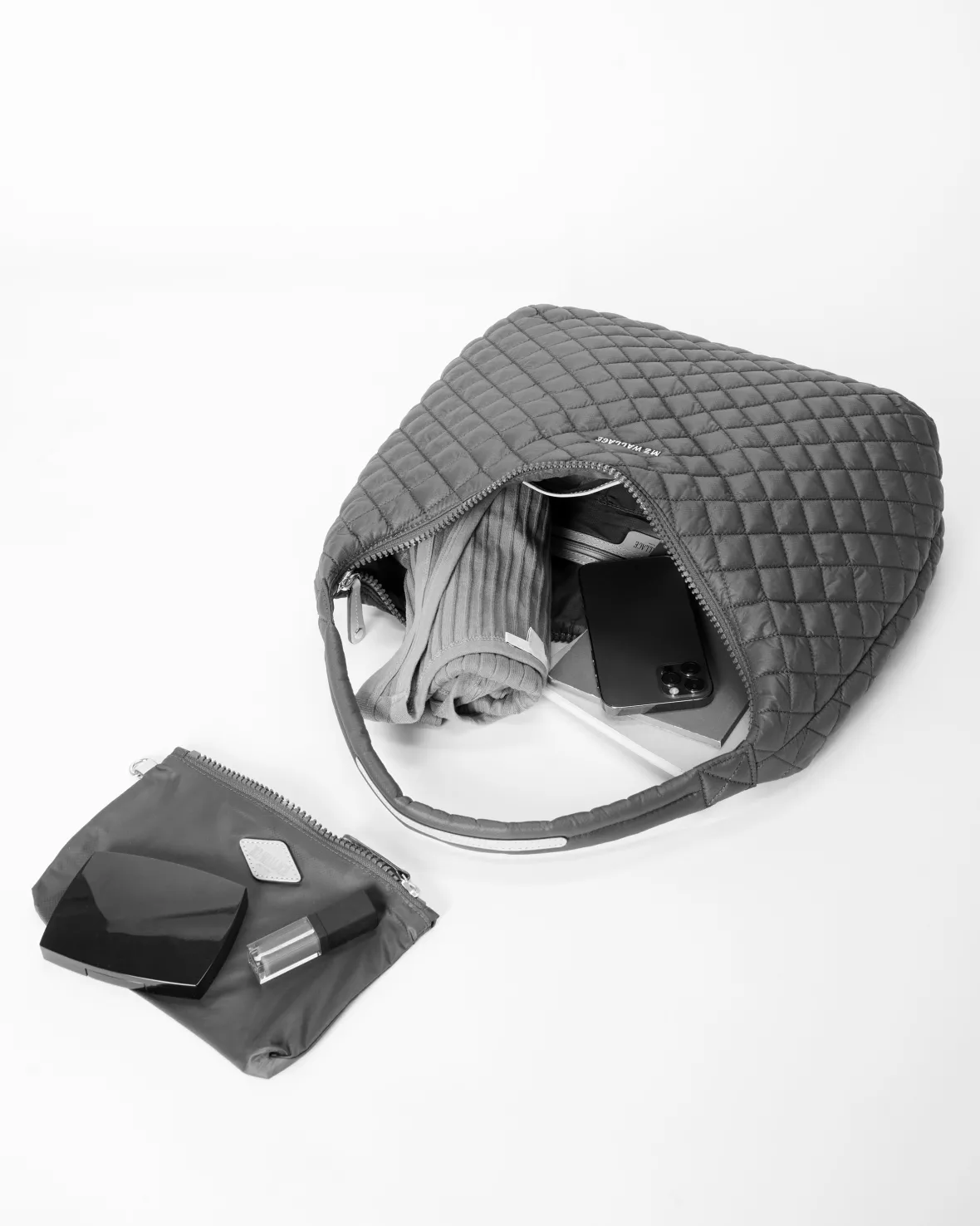 Metro|Work<MZ Wallace Large Metro Shoulder Black