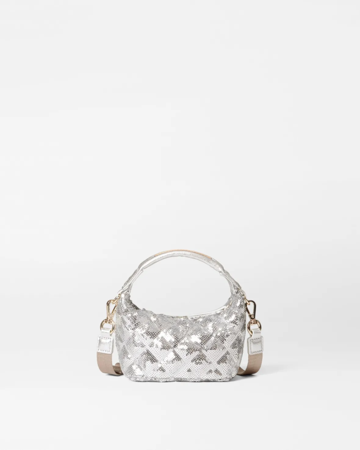 Crossbody|Metro<MZ Wallace Micro Hobo IceMultiSequin