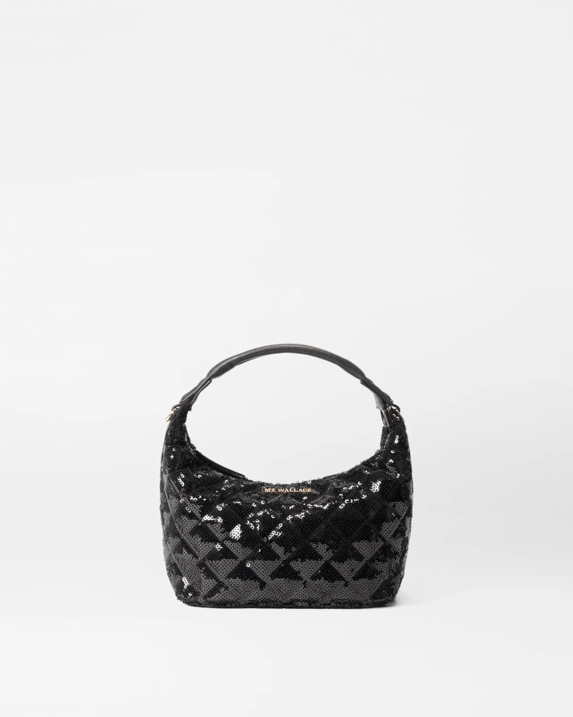 Crossbody<MZ Wallace Mini Hobo BlackSequin