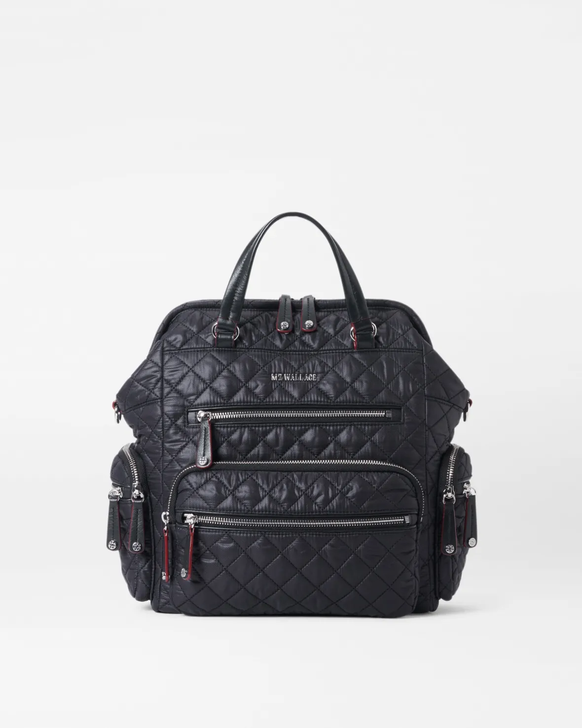 Crosby|Work<MZ Wallace Crosby Frame Backpack Black