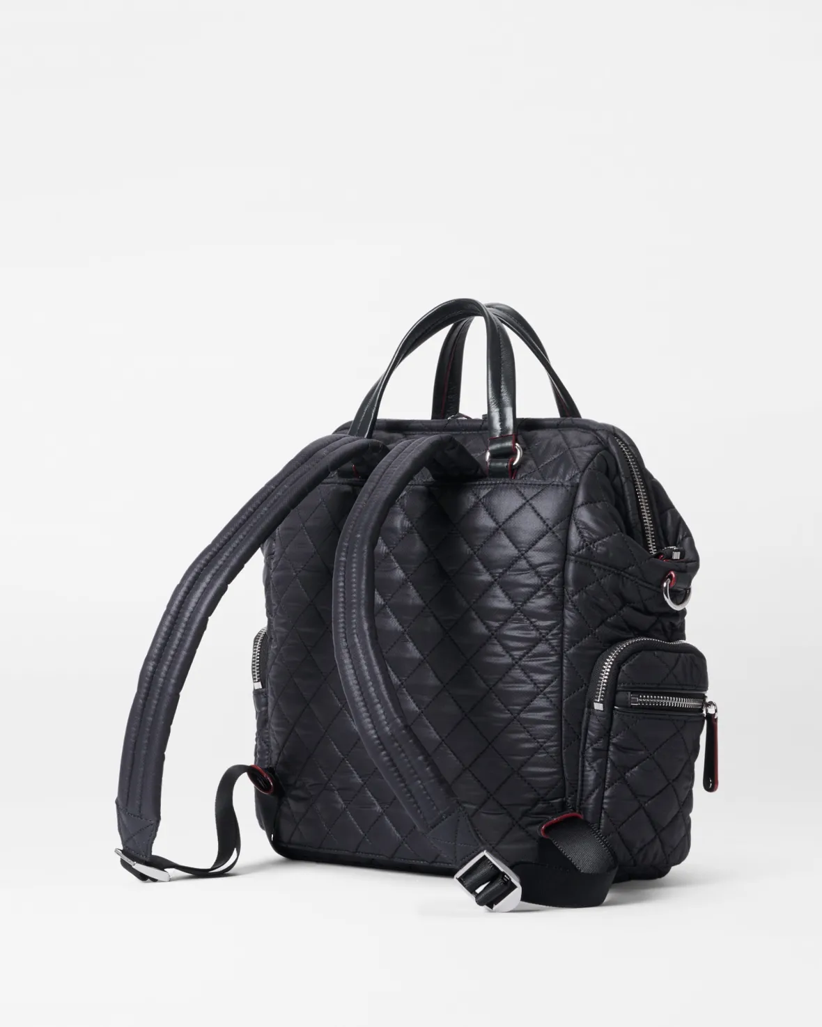 Crosby|Work<MZ Wallace Crosby Frame Backpack Black