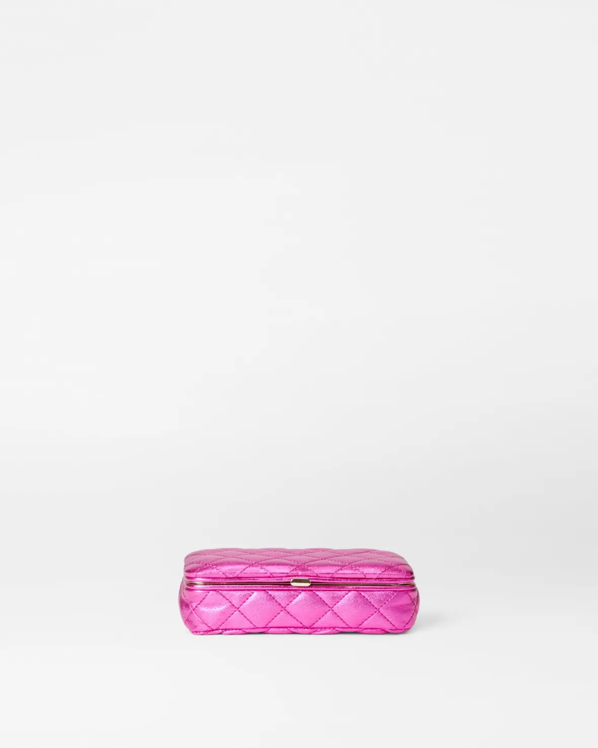 Accessories<MZ Wallace Retro Frame Case HotPinkMetallicLeather