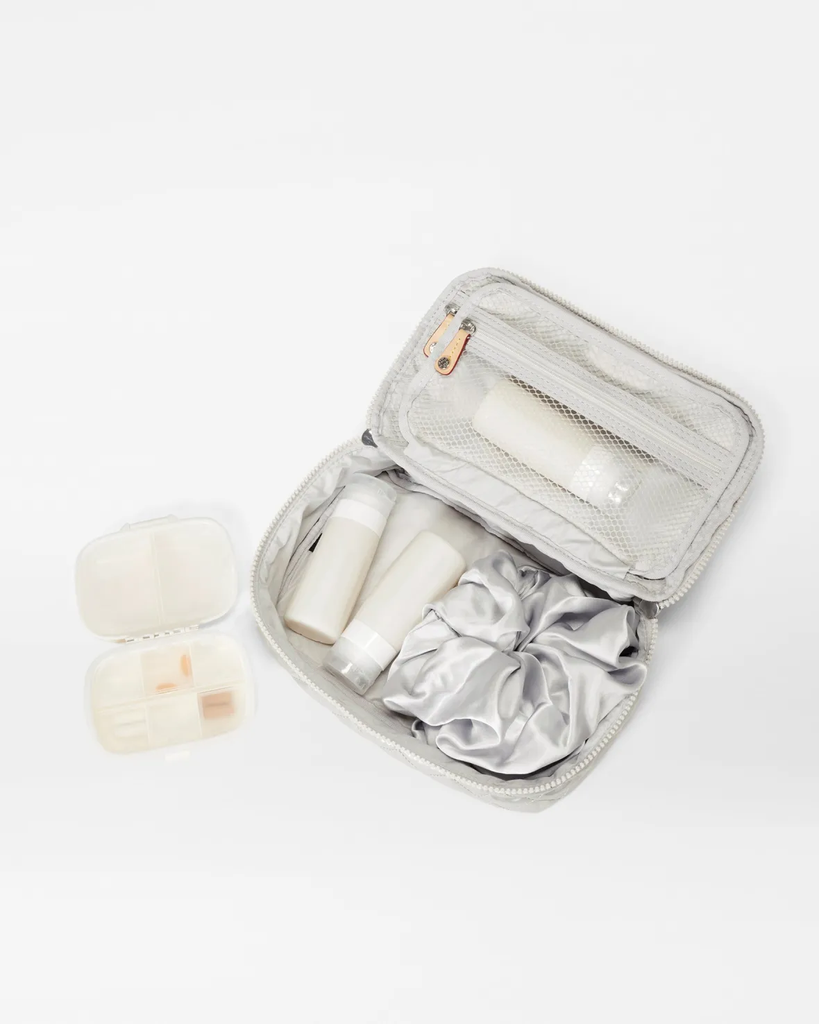 Metro|Fitness<MZ Wallace Travel Cosmetic Set MatteSilver