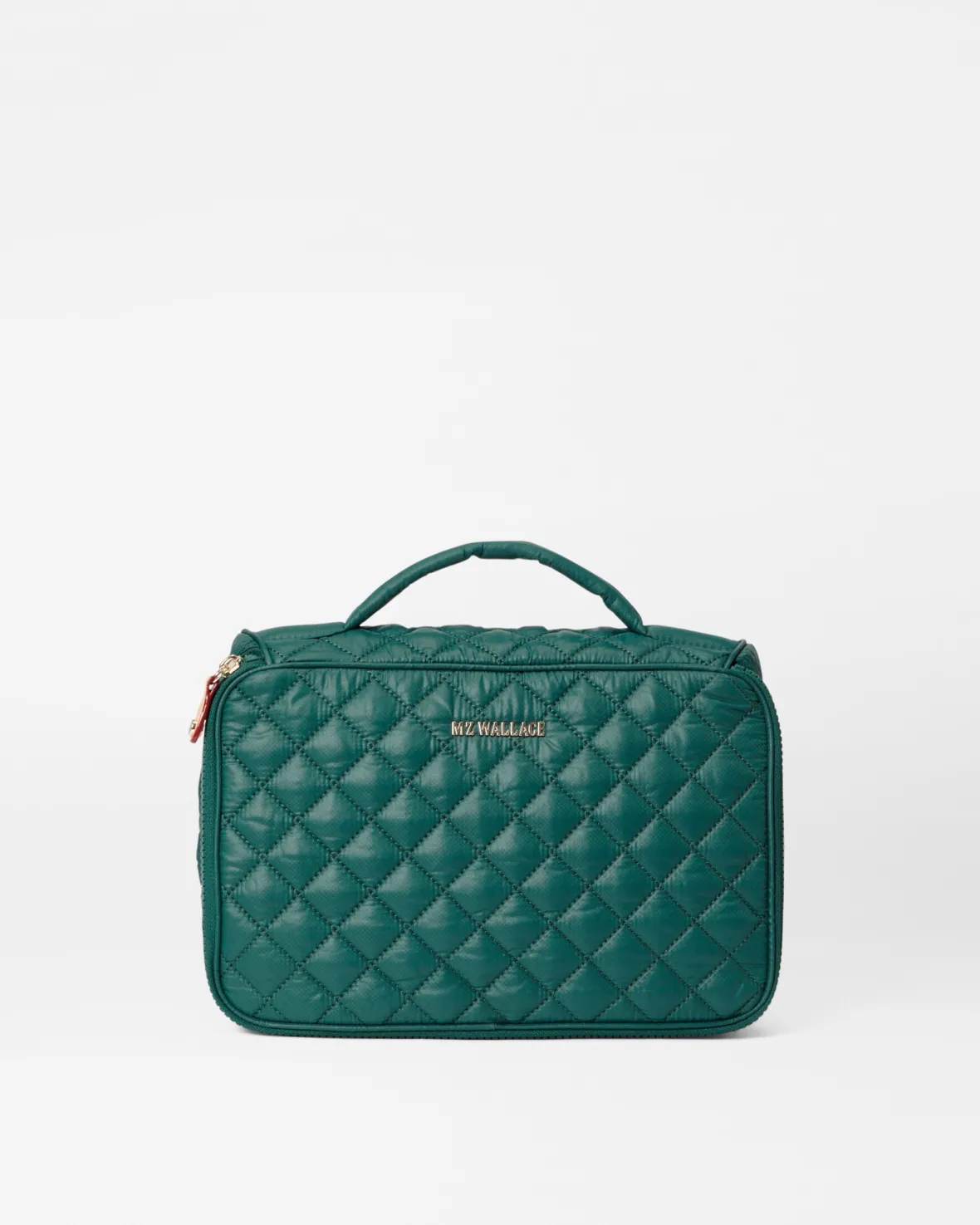 Accessories|Metro<MZ Wallace Zip Round Cosmetic Emerald